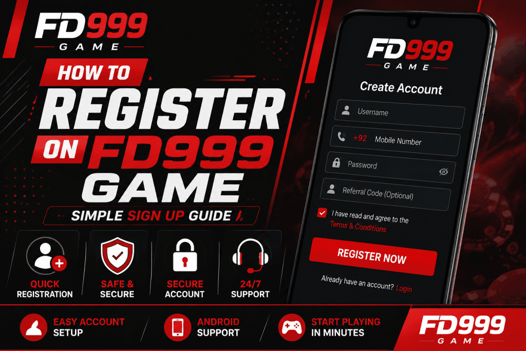 FD999 game registration image